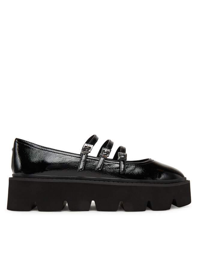 Buffalo Halbschuhe Buffalo Darya Mary Vamp 1620043 Schwarz