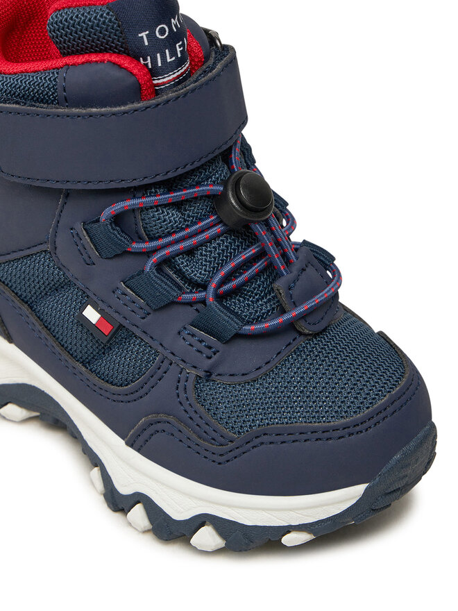 Tommy Hilfiger Snehule Tommy Hilfiger Fur Boot T1X5-33710-1492 M Tmavomodrá