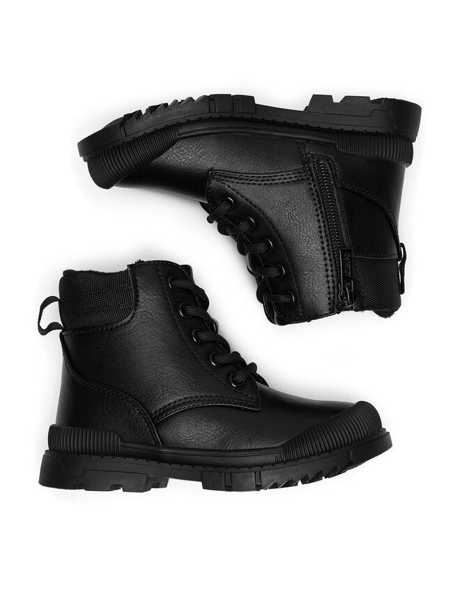 Action Boy Bakancs Action Boy CM231117-46 Fekete