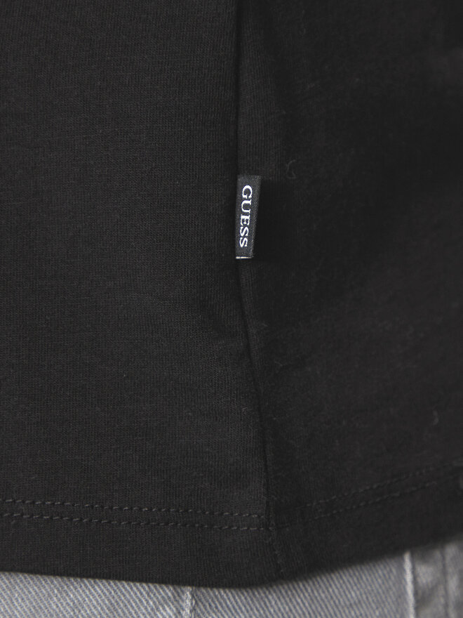 Guess Jeans Guess Jeans Camiseta M4YI50 K8HM0 Negro Slim Fit