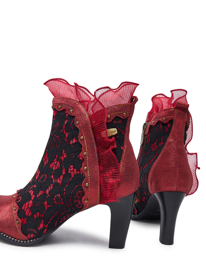 Laura Vita Stivaletti Laura Vita Alcbaneo 160 Rosso