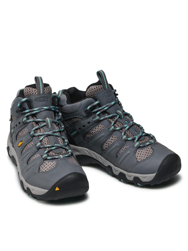 Trekkingi Keen Koven Mid Wp 1020212 Szary | eobuwie.com.pl