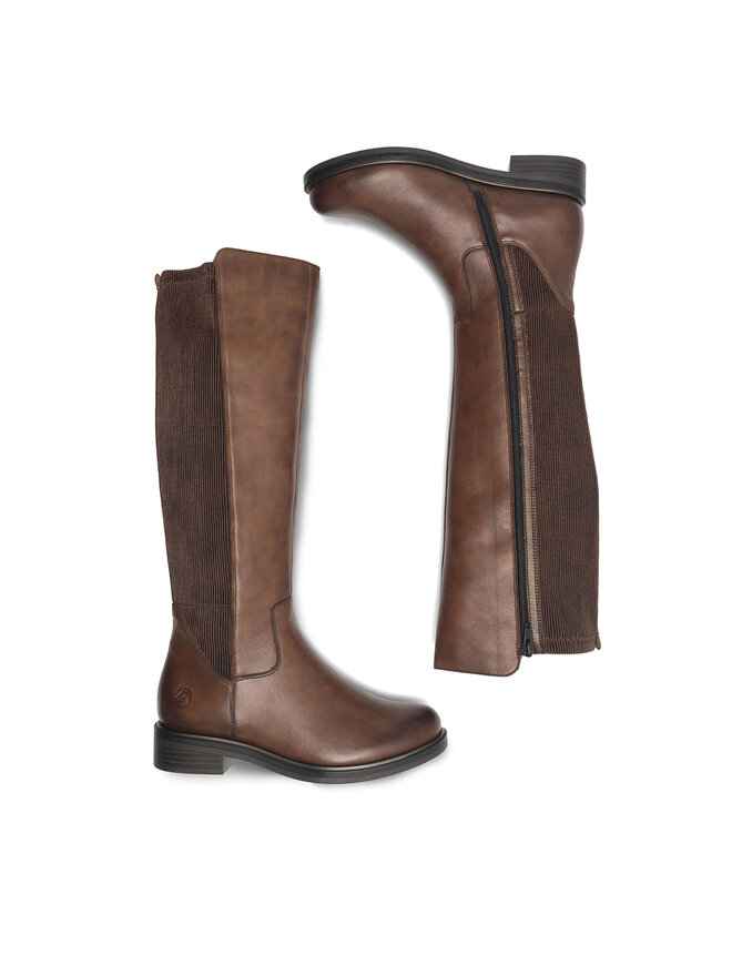 Remonte Kozačky Remonte D8371-25 Hnědá