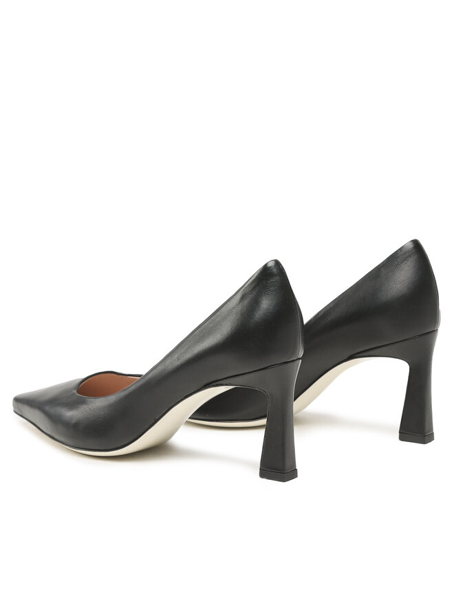 Pollini Pantofi cu toc subțire Pollini SA10257C1GTE0000 Negru