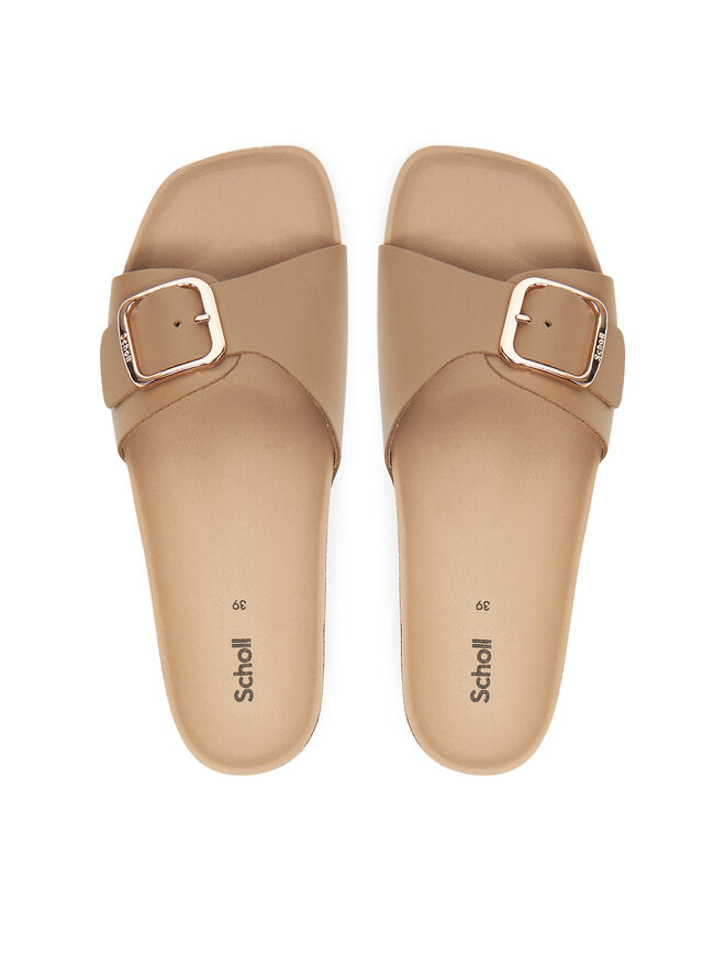 Scholl Шльопанці Scholl F32263 Бежевий