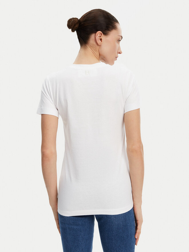 Silvian Heach Silvian Heach Camiseta GPP25110TS Blanco Regular Fit