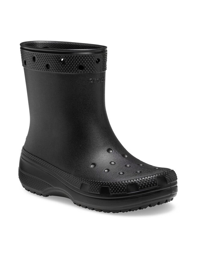 Crocs Гумові чоботи Crocs Classic Rain Boot 208363 Чорний