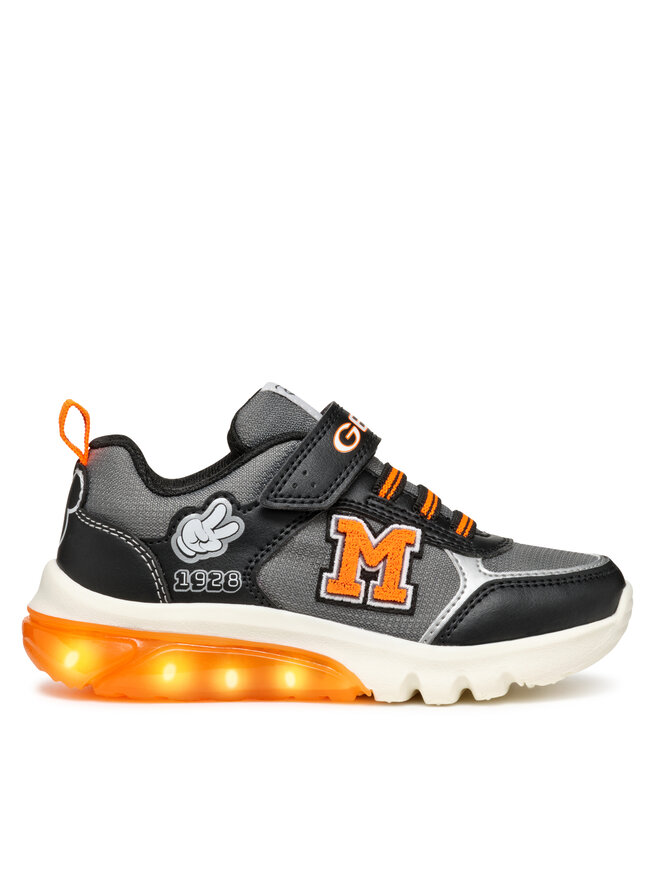 Geox Sneakersy Geox J Ciberdron Boy J46LBH 054FU C0039 S Černá