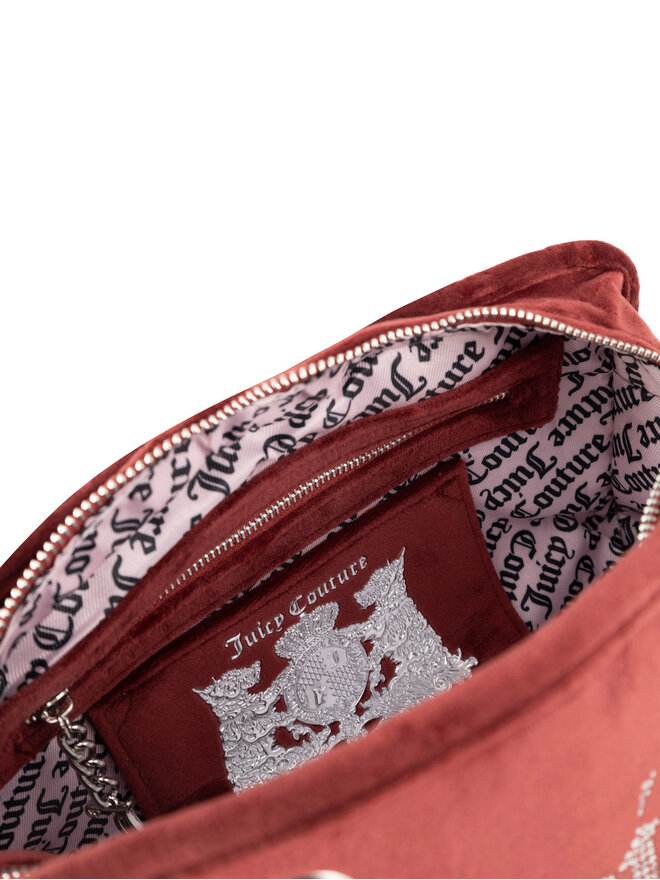 Juicy Couture Ročna torba Juicy Couture BIJXT5465WPO Bordo rdeča