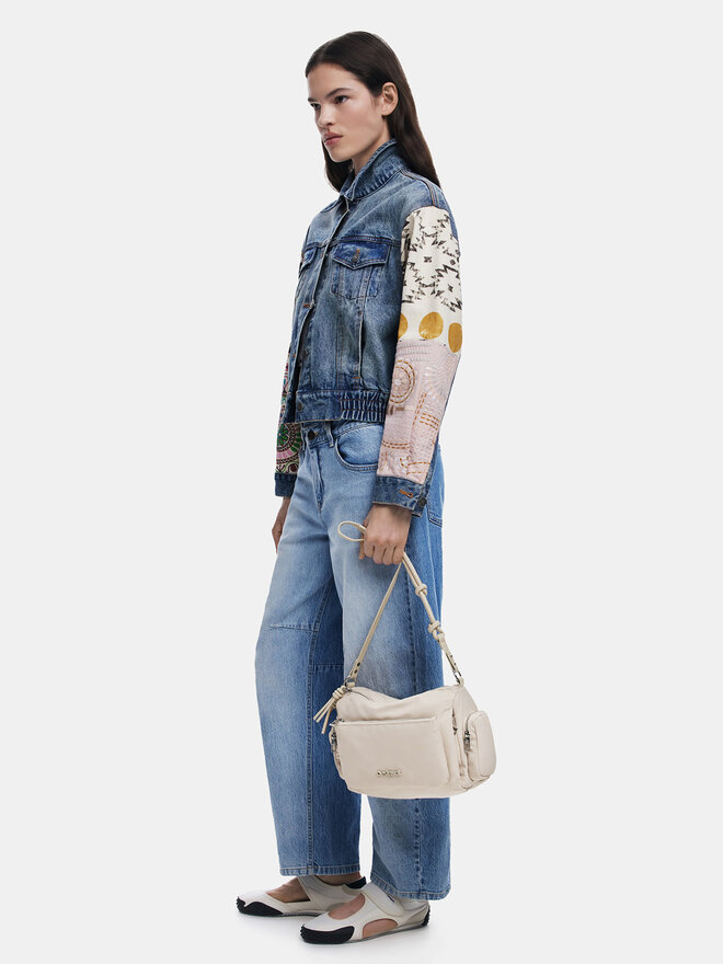 Desigual Torebka Desigual 25SAXY36 Écru