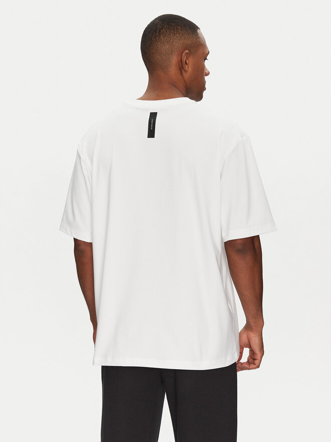 adidas adidas Marškinėliai Z.N.E. JC5482 Balta Loose Fit