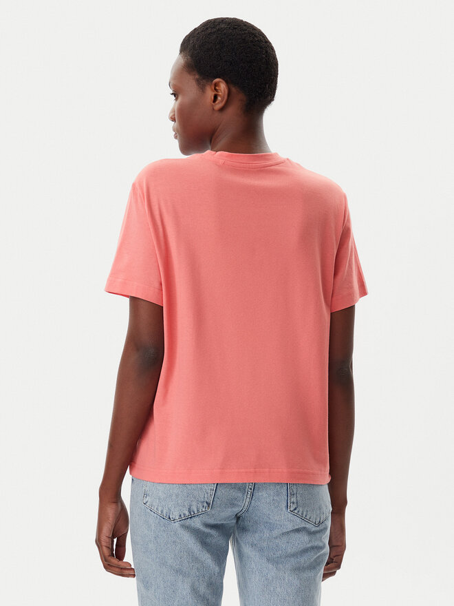 Mustang Mustang T-shirt Floris 1016145 Koraljna Relaxed Fit