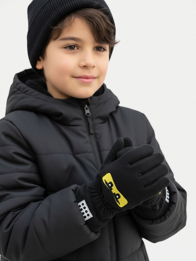 LEGO Kinderhandschuhe LEGO Lwasmus 600 11010214 Schwarz