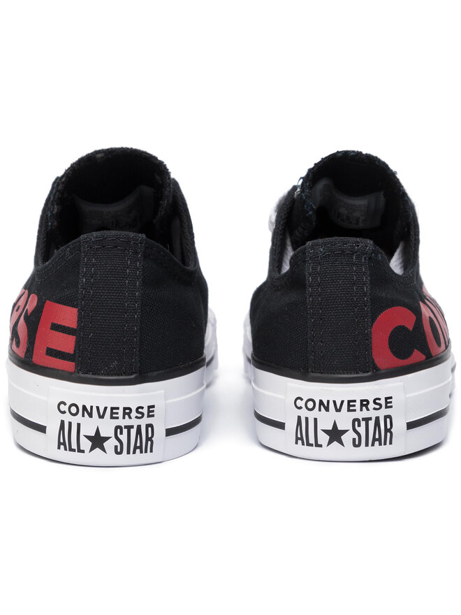 Converse Sneakers aus Stoff Converse Ctas Ox 165430C Schwarz