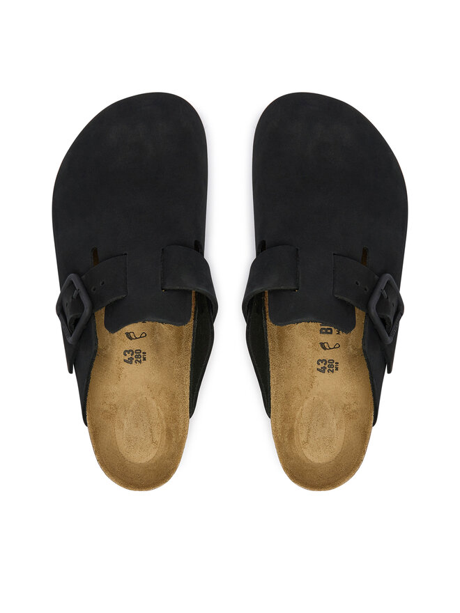 Birkenstock Pantoletten Birkenstock Boston Wire Buckle 1031585 Schwarz