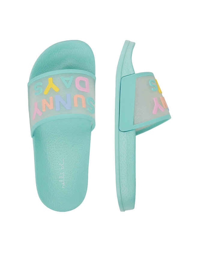 Nelli Blu Klapki Nelli Blu P4240032K Zielony
