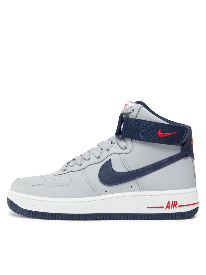 Nike Sneakersy Nike Air Force 1 Hi Qs DZ7338 001 Šedá