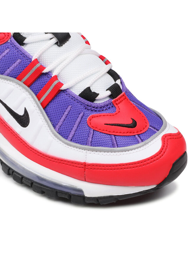 purple and red air max 98