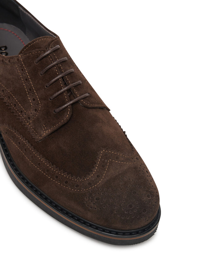Pollini Półbuty Pollini SB10233G0MUB0301 Brązowy