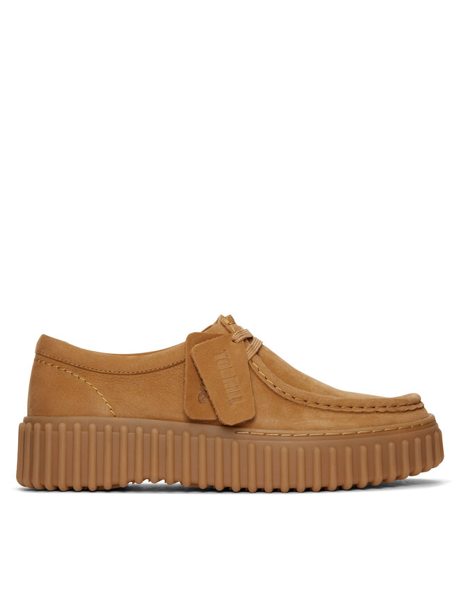 Clarks Félcipő Clarks Torhill Bee 26172084 Barna