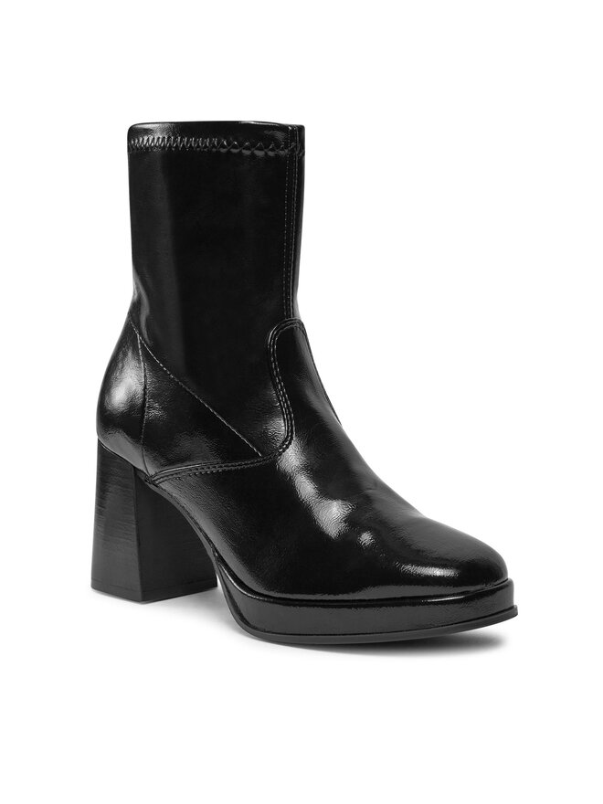 Tamaris Μποτάκια Tamaris 1-25379-41 Μαύρο