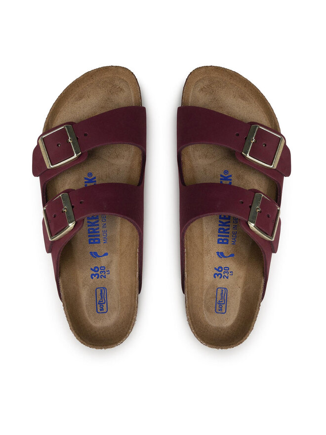 Birkenstock Pantoletten Birkenstock Arizona 1020602 Dunkelrot
