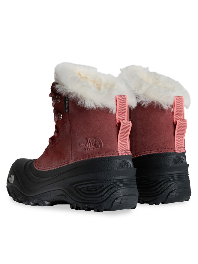 The North Face Μπότες Χιονιού The North Face Y Shellista V Lace Wp NF0A7W5X7I01-010 Ροζ