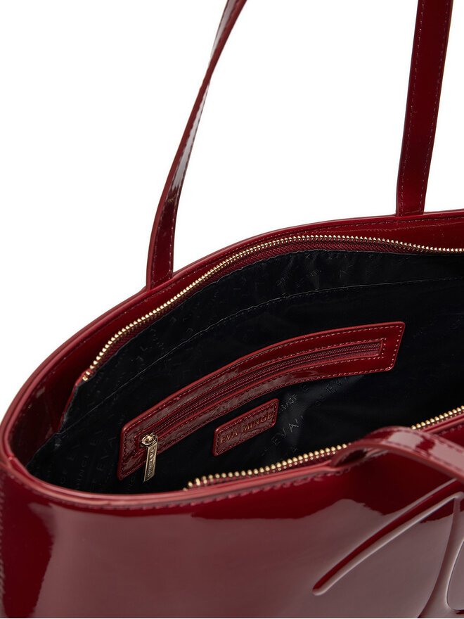 Eva Minge Handtasche Eva Minge EO-ALISON-LDA8224-1 Dunkelrot