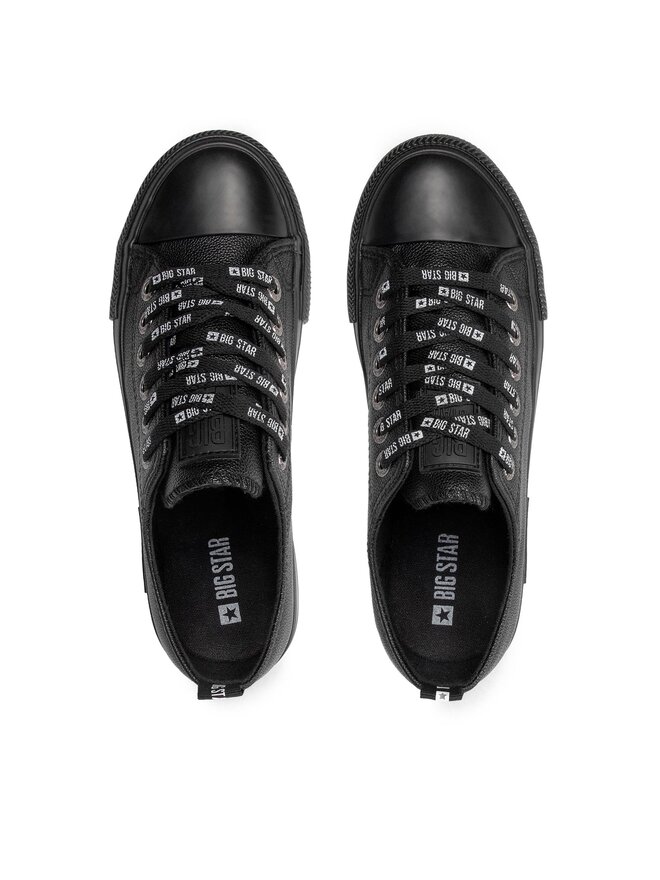 Big Star Shoes Plátěnky Big Star Shoes KK274106 Černá