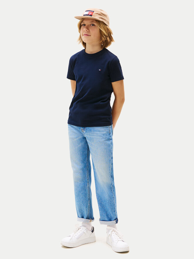 Tommy Hilfiger Tommy Hilfiger Póló Essential KB0KB06879 D Sötétkék Regular Fit