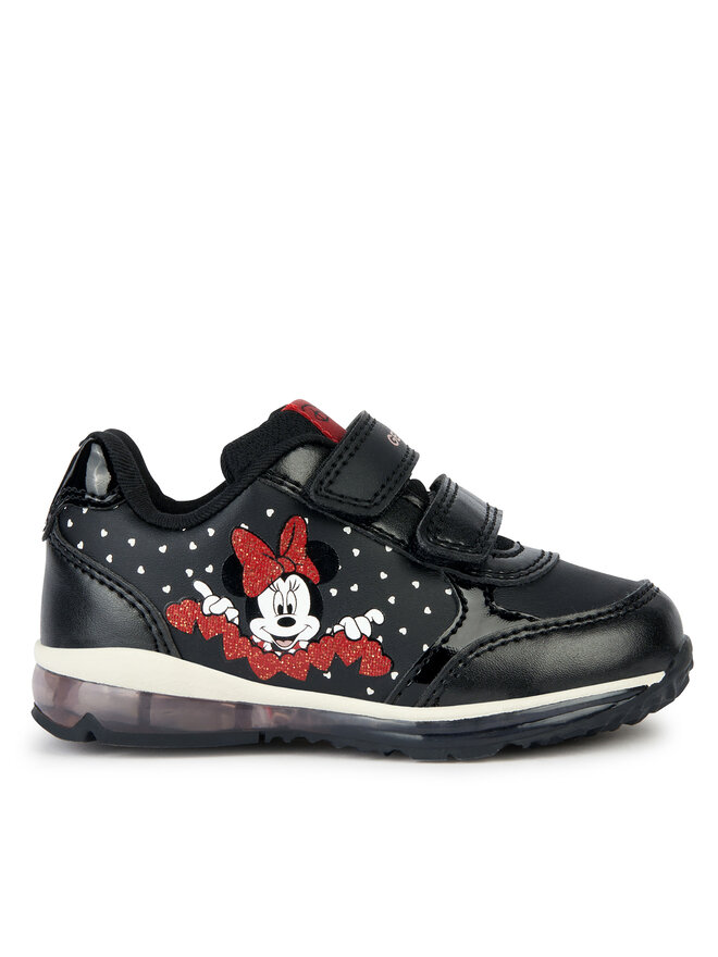Sneakers Geox B Todo Girl B3685C 0AJ02 C9999 Noir chaussures