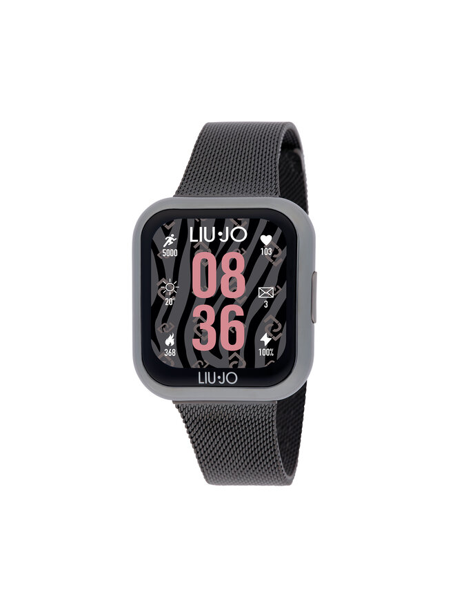 Smartwatch Liu Jo SWLJ084 Nero - Cassa Alluminio 43mm, Cinturino Acciaio, Impermeabile IP67 - Foto 11