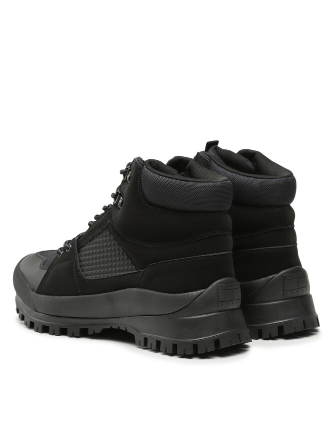 Tommy Jeans Botines planos Tommy Jeans Tjm Urbans Boot Mid EM0EM01339 Negro