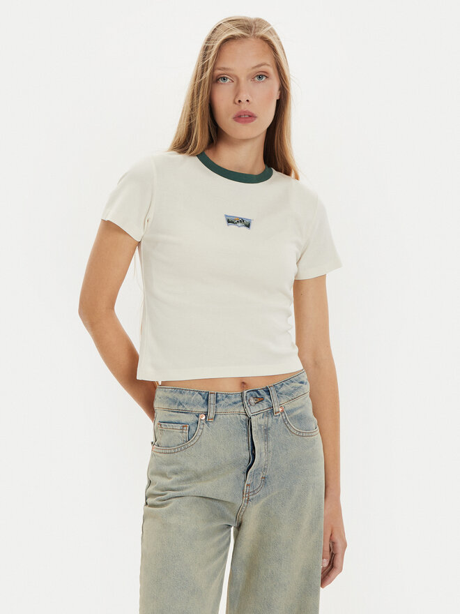 Levi's® Levi's® Marškinėliai Essential Sporty A8798-0014 Écru Slim Fit