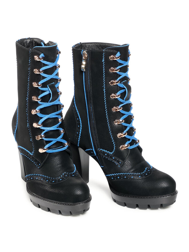 R.Polański Stiefeletten R.Polański 1167 Schwarz