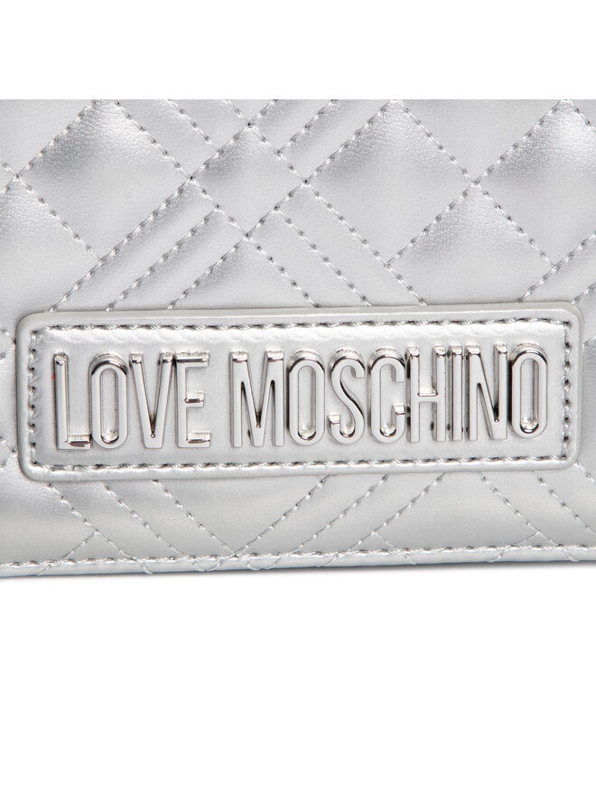 LOVE MOSCHINO Дамска чанта LOVE MOSCHINO JC4261PP0BKA0902 Сребрист