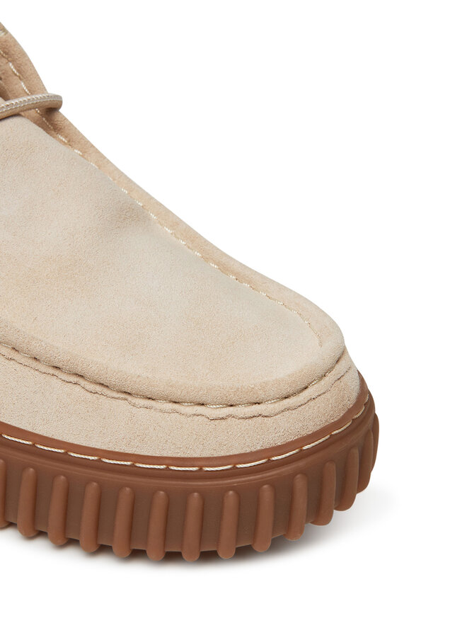 Clarks Halbschuhe Clarks Torhill Low 26180906 Écru