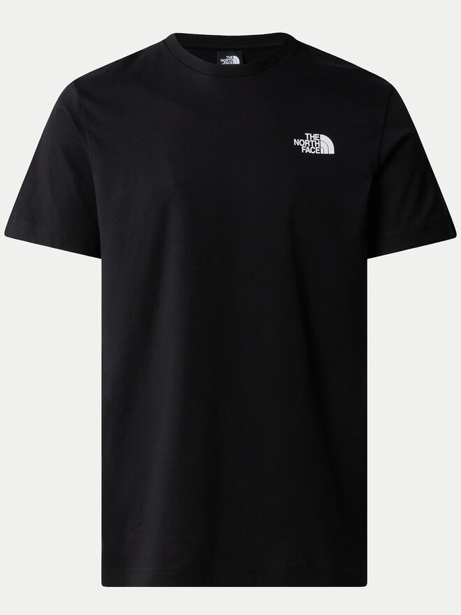 The North Face The North Face Marškinėliai Redbox NF0A87NV Juoda Regular Fit