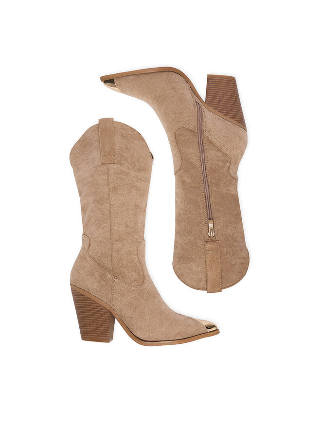 DeeZee Botines camperos DeeZee 9352 Beis