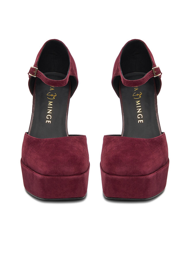Eva Minge Pumps Eva Minge EO-NIKI-E340-70H Dunkelrot