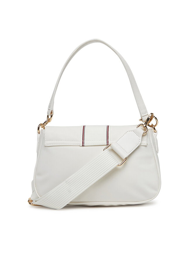 Tommy Hilfiger Bolso Tommy Hilfiger Poppy Conv. Crossover Corp AW0AW17168 Blanco