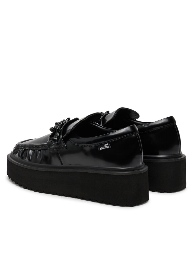 LOVE MOSCHINO Loafers LOVE MOSCHINO JA10446I0LJD0000 Μαύρο