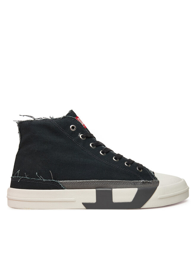 Diesel Trampki Diesel High-Top Y03505PR012 HA688 Czarny