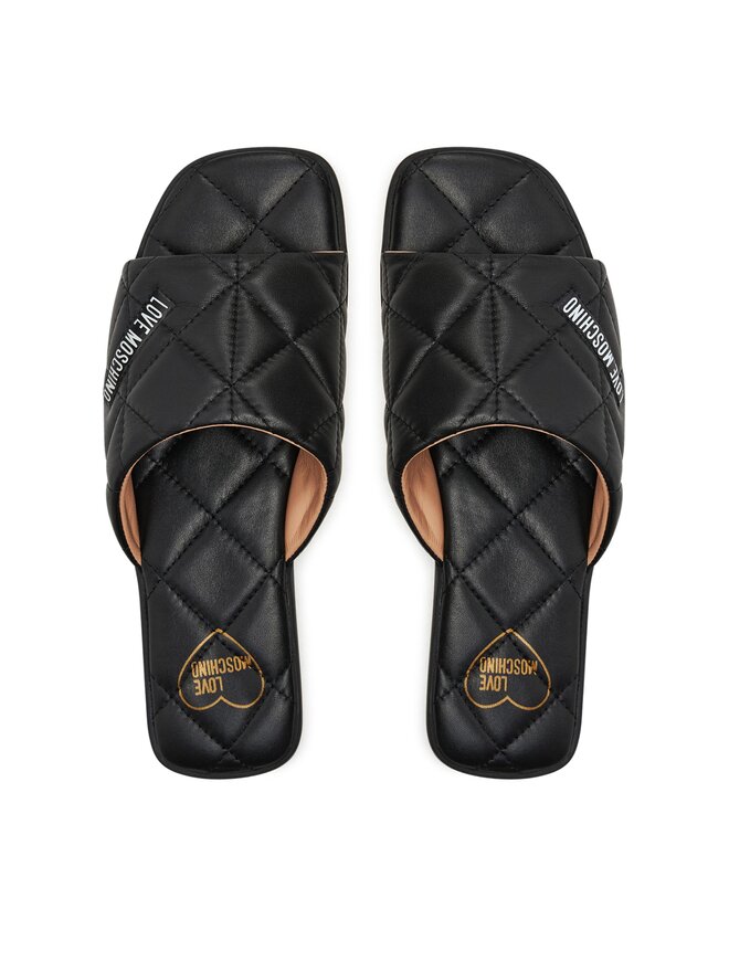LOVE MOSCHINO Papucs LOVE MOSCHINO JA28072G1IIE0000 Fekete