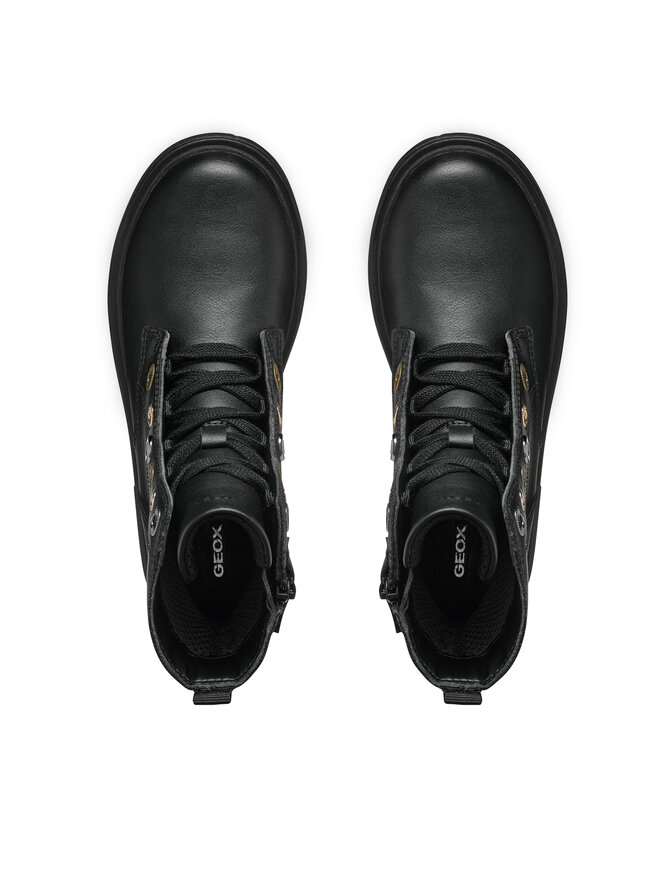 Geox Stiefeletten Geox J Eclair J569QP 000BC C9999 S Schwarz