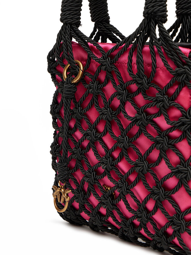 PINKO Handtasche PINKO Handbag Mini Pe 25 Pltt 105165 A2L9 Schwarz