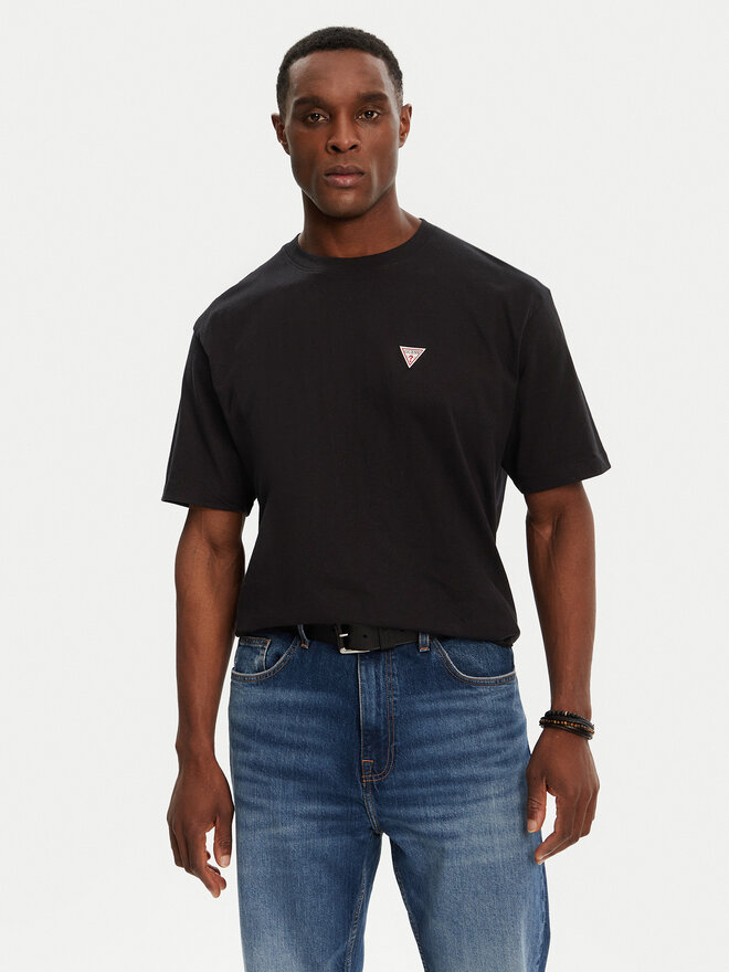 Guess Jeans Guess Jeans Camiseta M4YI46 K8FQ4 Negro Regular Fit