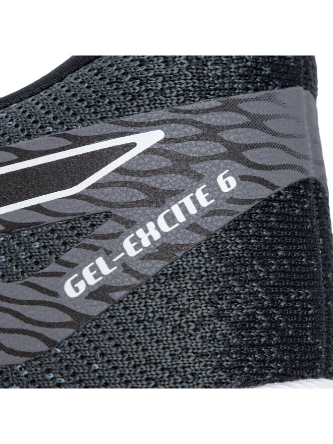 Chaussures de running Asics Gel Excite 6 Twist 1012A519 Gris chaussures