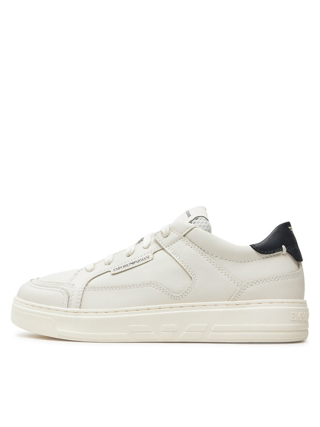 Emporio armani lace up sneakers sales