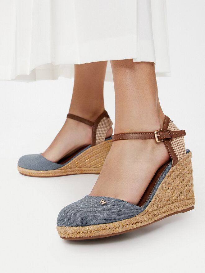 Wrangler Εσπαντρίγιες Wrangler Brava Women Wedge 20241056 Μπλε